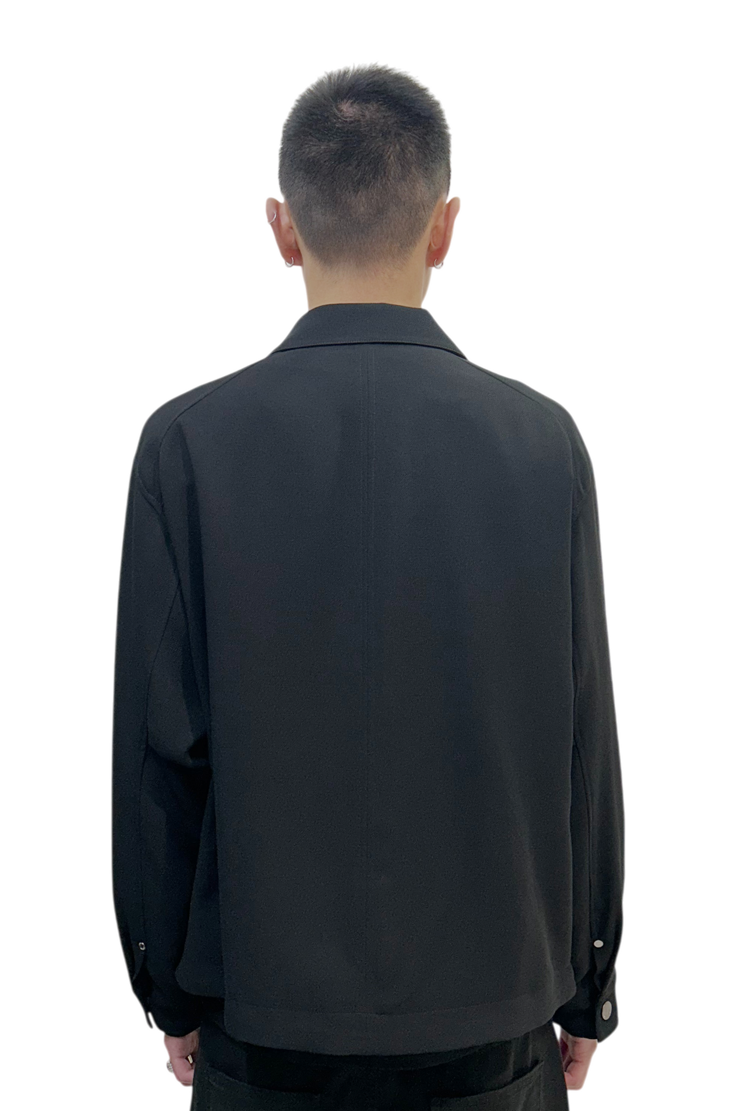 Ilcorso Classic Button Up Black