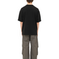 Game Snap Button Detail Cargo Pants Charcoal