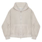 Invis-Able Athletic Box Zip Hoodie V2 Beige | ODD EVEN
