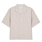 Malenkii Bloom Vacation S/S Shirt Beige | ODD EVEN
