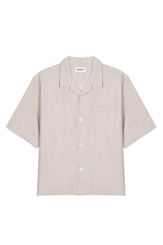 Malenkii Bloom Vacation S/S Shirt Beige | ODD EVEN