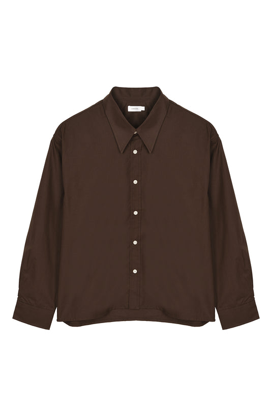 Marspeople Anton Shirt Brown | ODD EVEN
