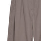 Margaret 2-Tuck Pants Brown | ODD EVEN