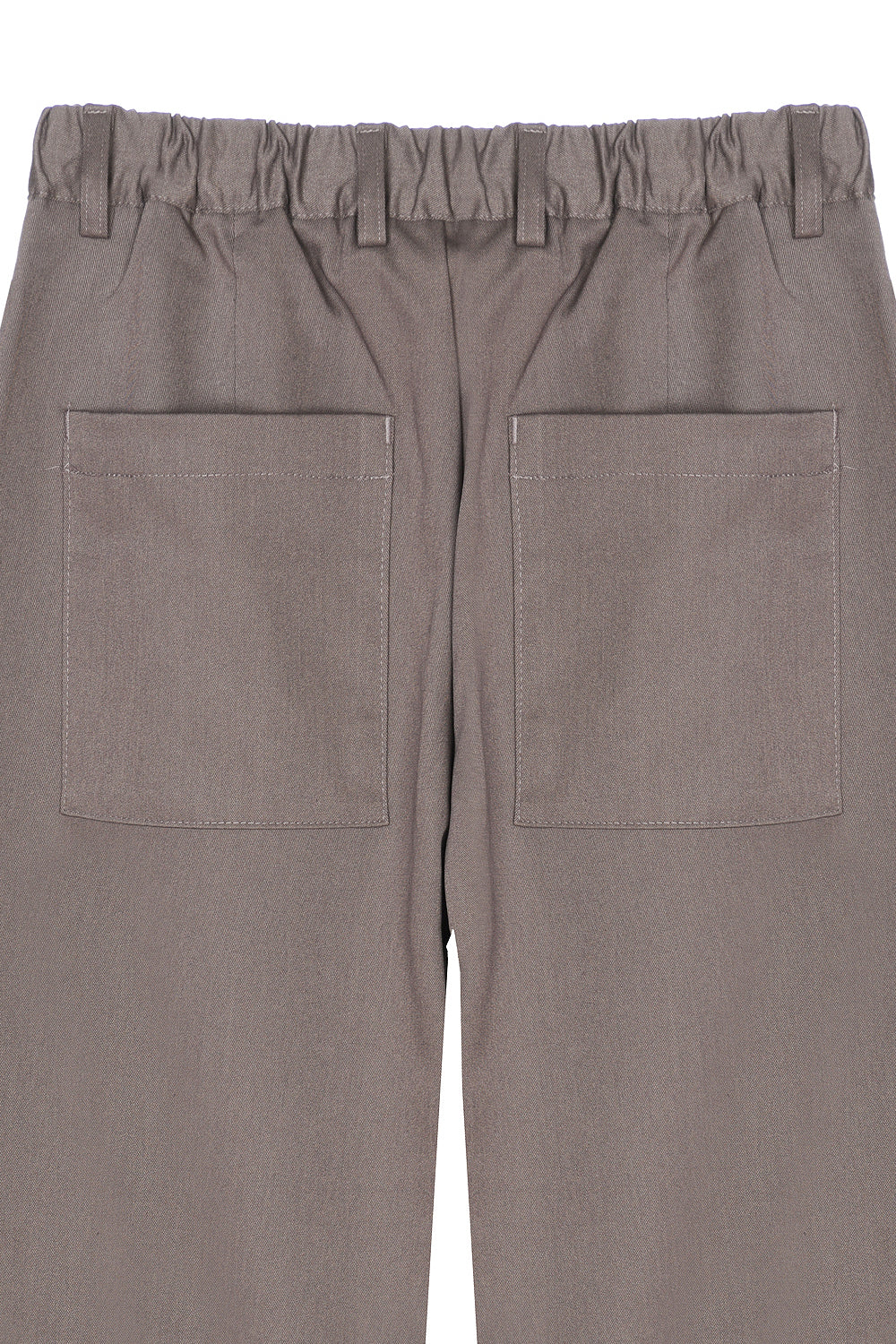 Margaret 2-Tuck Pants Brown | ODD EVEN