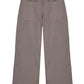 Margaret 2-Tuck Pants Brown | ODD EVEN