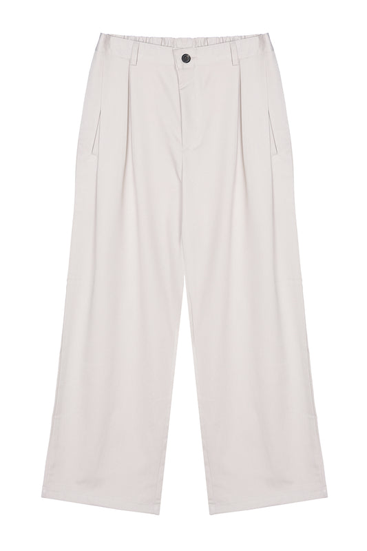 Invis-Able Magaret 2-Tuck Pants Light Beige
