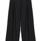 Margaret 2-Tuck Pants Black | ODD EVEN