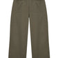 Margaret 2-Tuck Wide Leg Pants Dark Olive | ODD EVEN