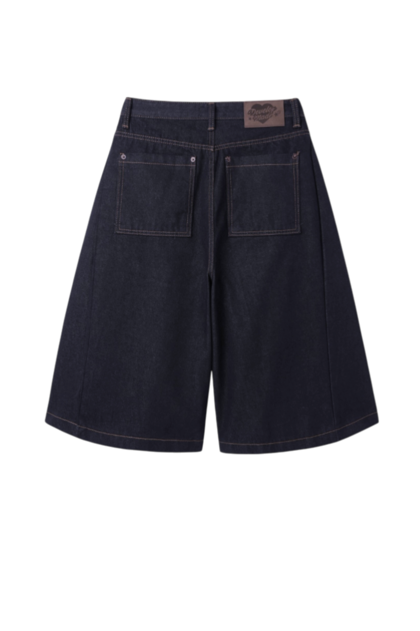 Develop Korea Destroyer Jorts Indigo