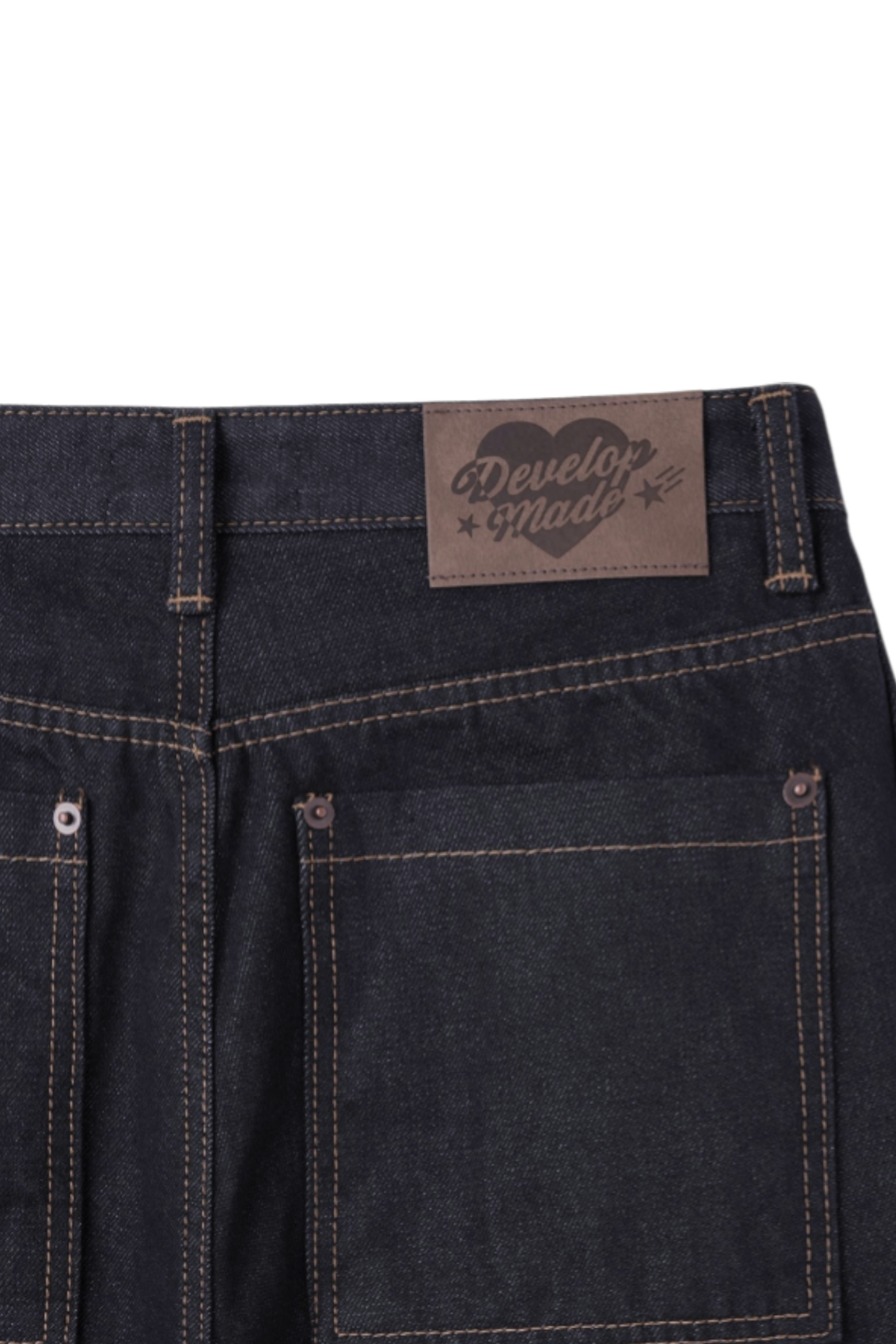 Develop Korea Destroyer Jorts Indigo | ODD EVEN