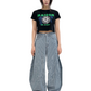 Develop Korea Sk8er Boi Jeans Blue/White | ODD EVEN