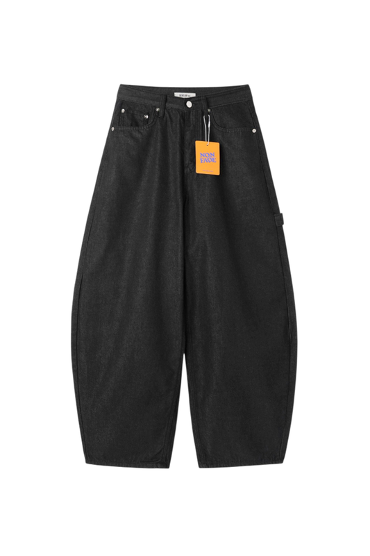 Develop Korea Gothic Cross Jeans Black | ODD EVEN