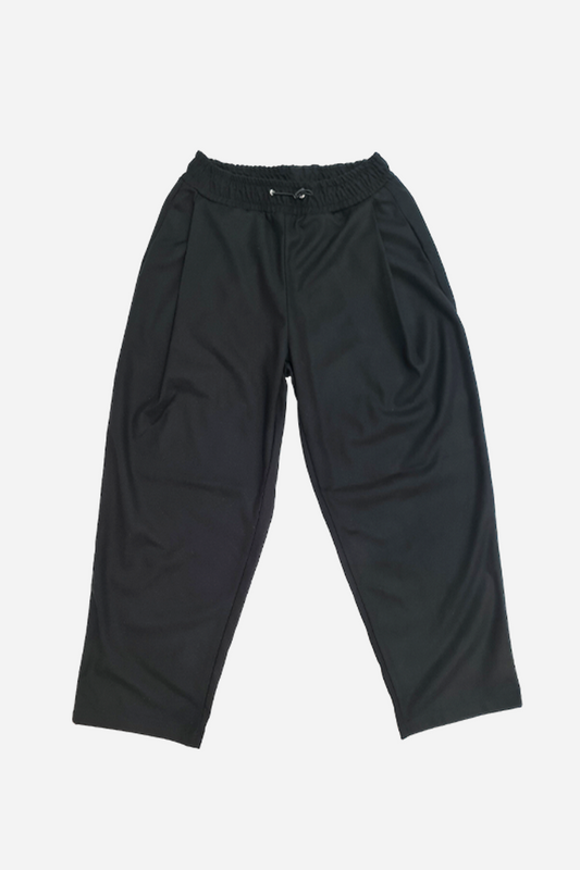 Eden Heavy 1-Tuck Pants Black