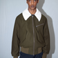 Ilcorso Western Wool Zip Jacket Kahki | ODD EVEN