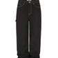 Develop Korea Golden Crown Jeans Black | ODD Even