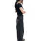 Develop Korea Gothic Cross Jeans Black | ODD EVEN