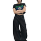 Develop Korea Gothic Cross Jeans Black | ODD EVEN