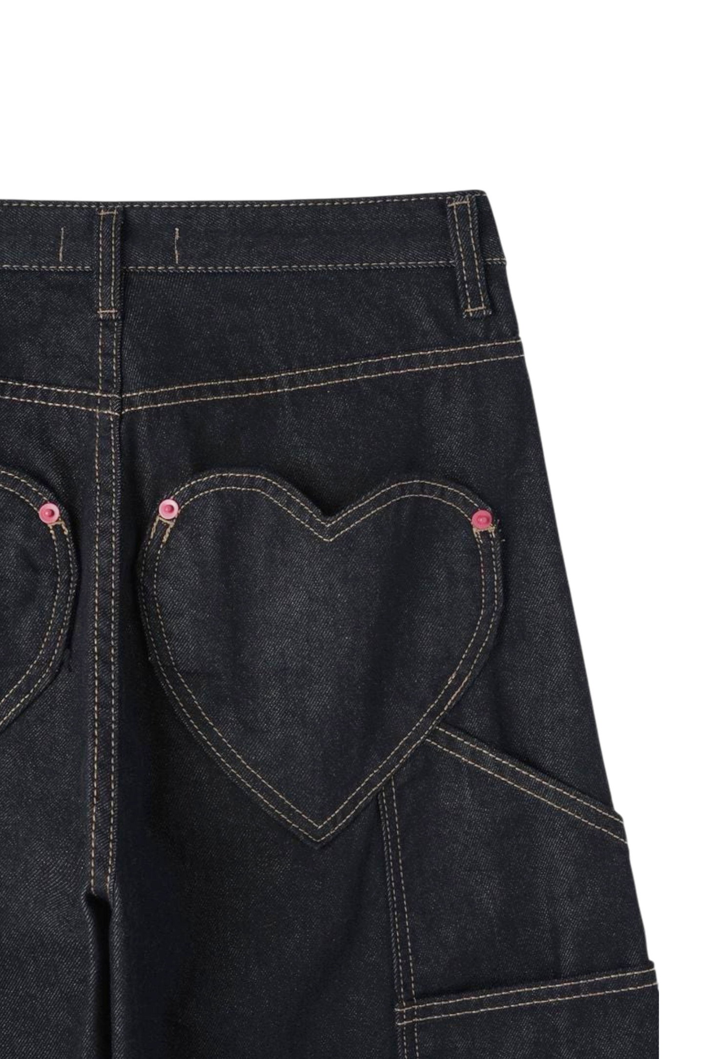 Develop Korea Heartbreak Jeans Indigo | ODD EVEN