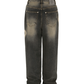 Develop Korea Hearts Collide Jeans Navy | ODD EVEN