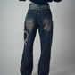 Develop Korea Hearts Collide Jeans Navy