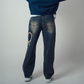 Develop Korea Hearts Collide Jeans Navy