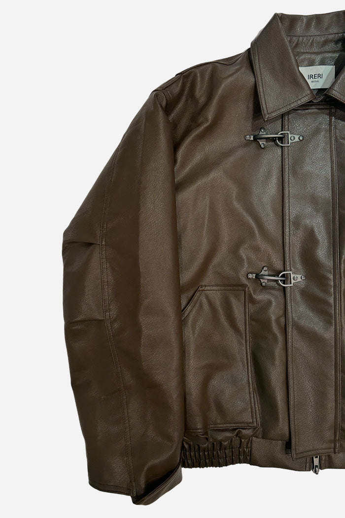 Ireri MK3 Flyer's Club Jacket Brown | ODD EVEN