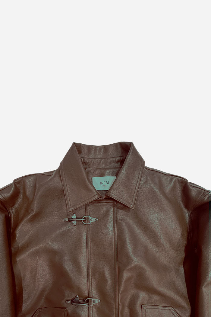 Ireri MK3 Flyer's Club Jacket Brown | ODD EVEN