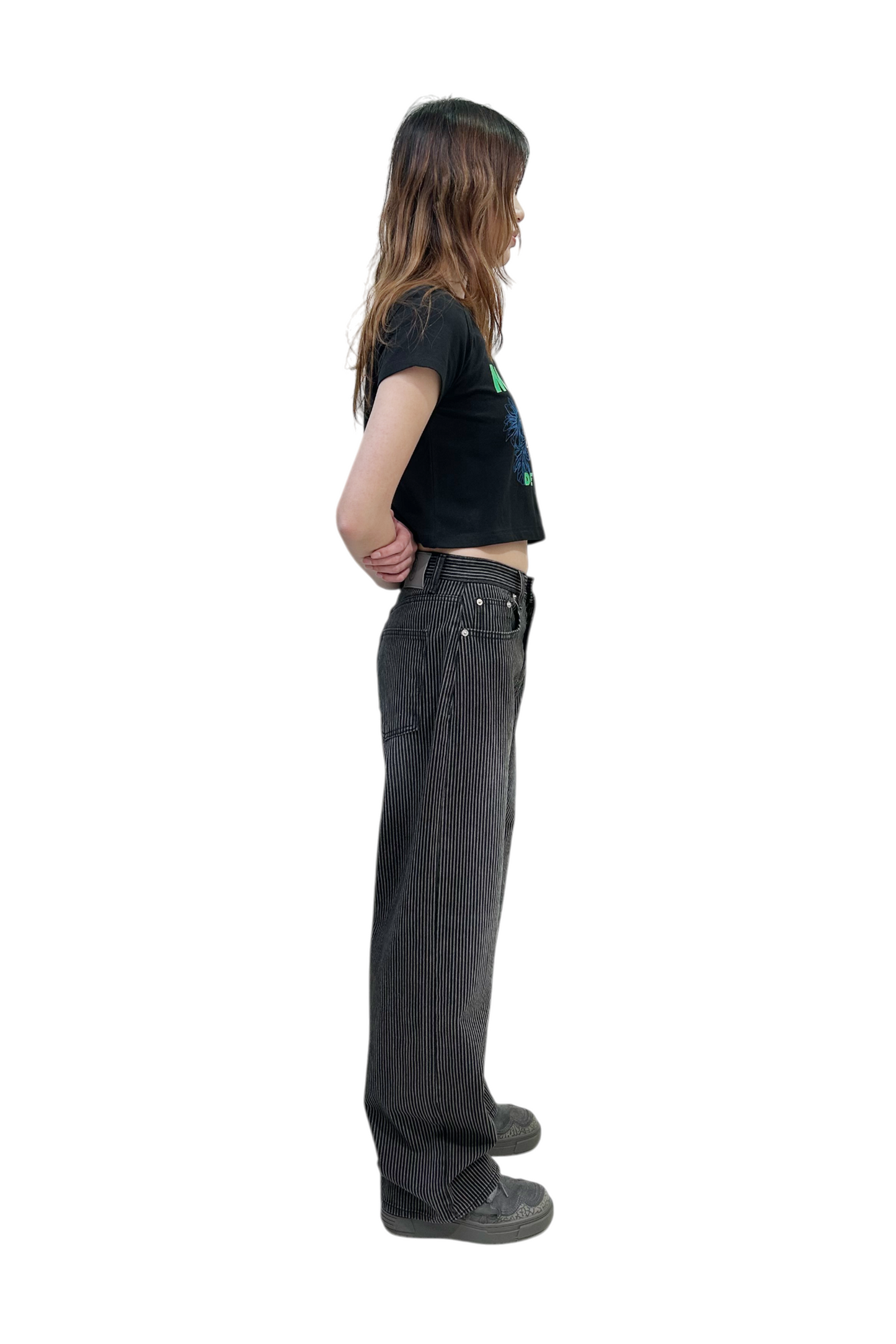 Develop Korea Jail Jeans Black