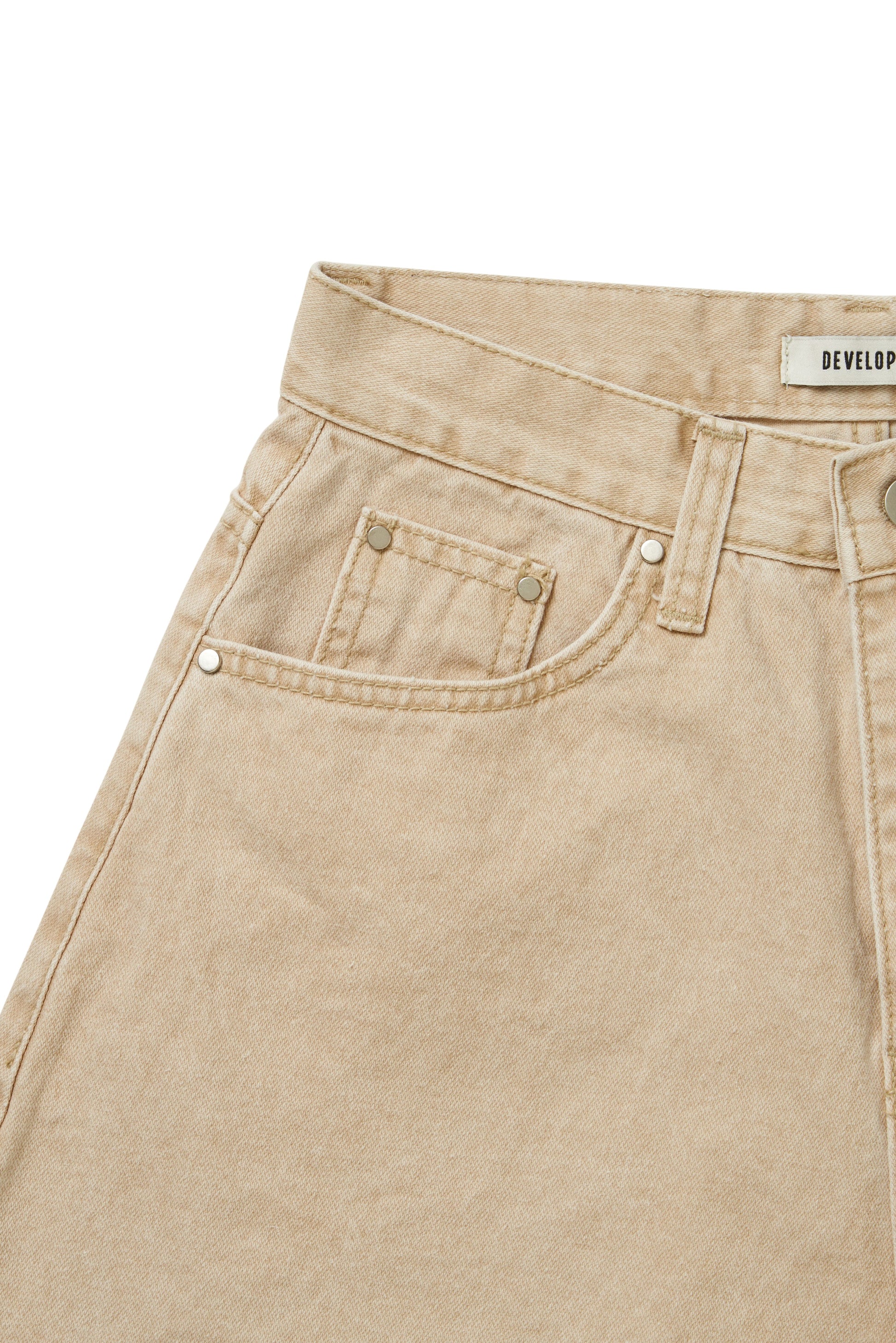 Develop Korea Persona Jeans Tan | ODD EVEN