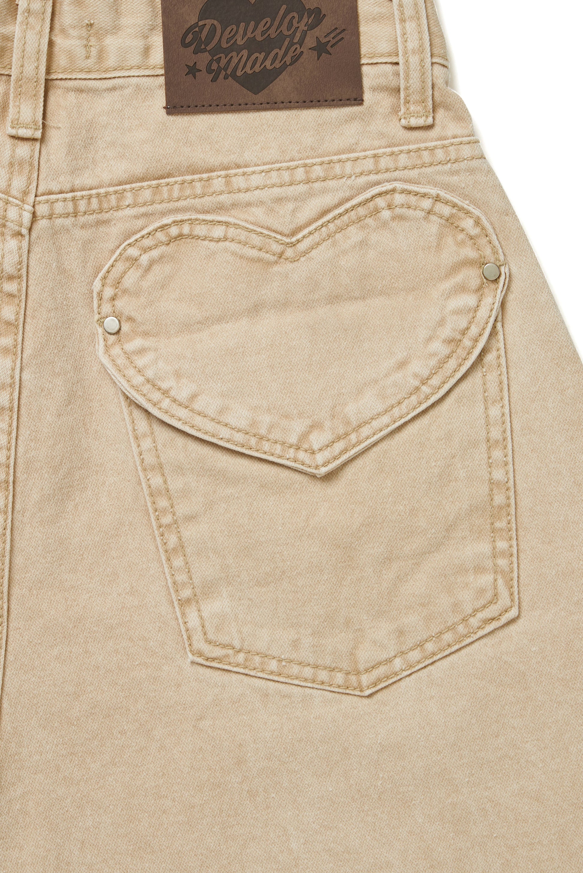 Develop Korea Persona Jeans Tan | ODD EVEN