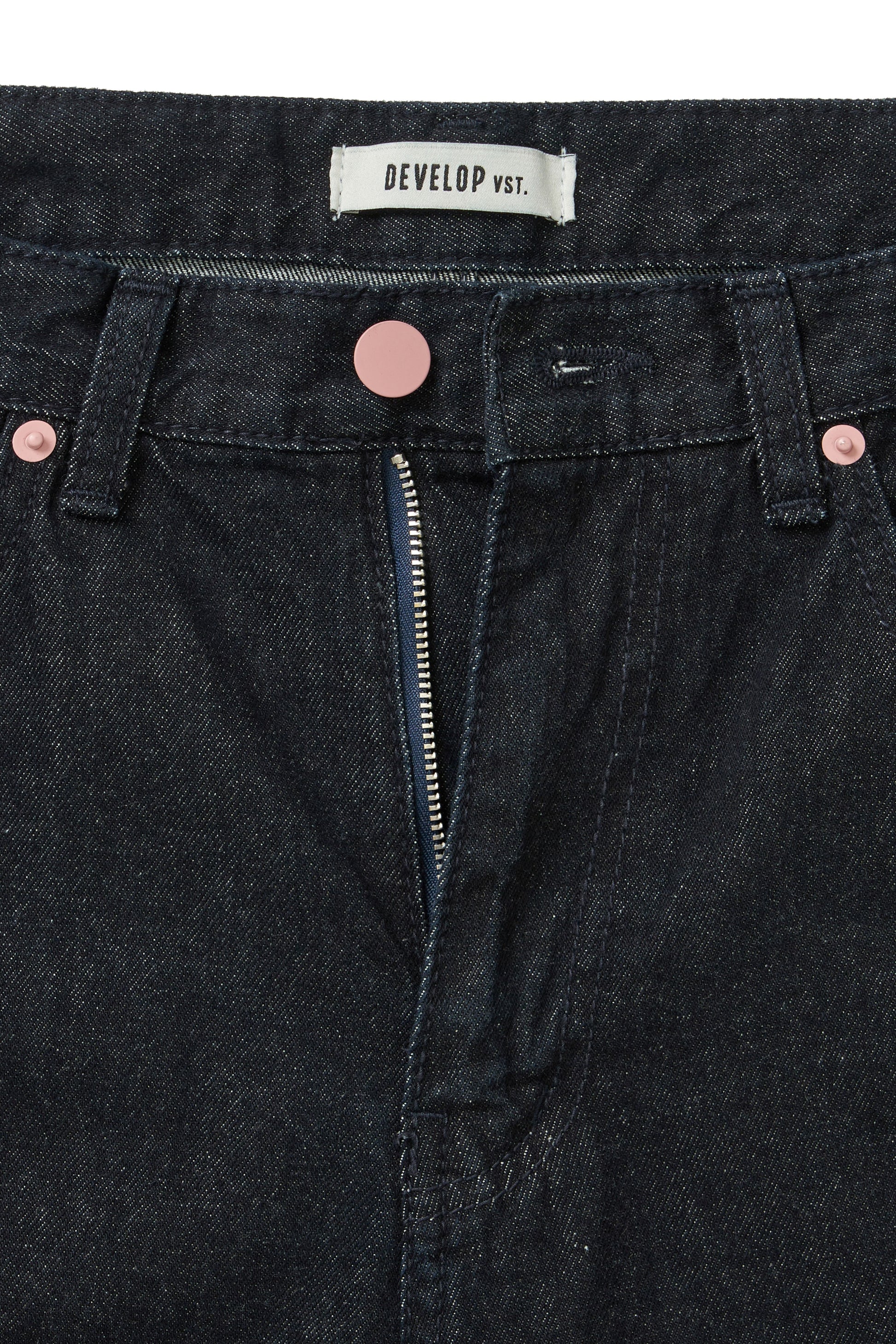 Develop Korea Hakuna Wide Jeans Indigo | ODD EVEN