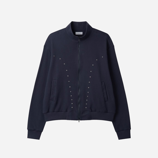 Kaleidoscope Studio Rib Knit Navy | ODD EVEN