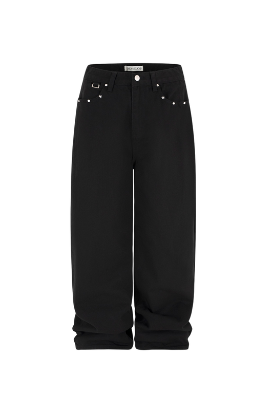 Develop Korea Lucky Charms Jeans Black | ODD EVEN