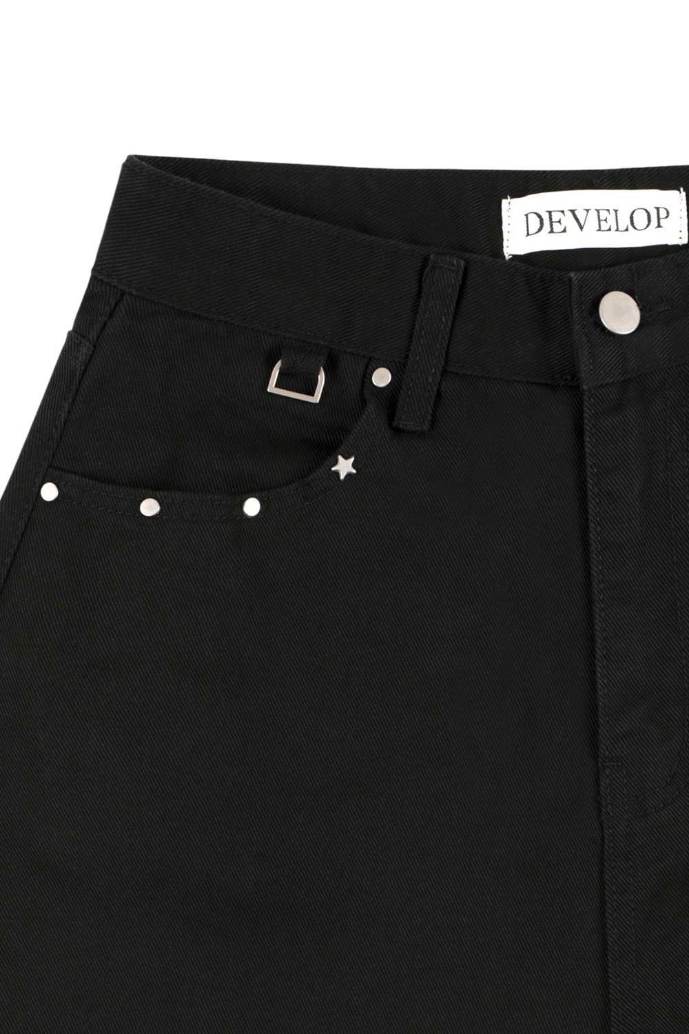 Develop Korea Lucky Charms Jeans Black | ODD EVEN