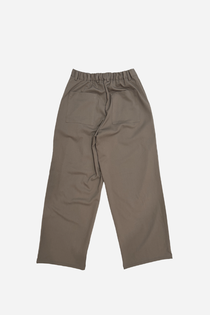 Invis-Able Magaret 2-Tuck Pants Brown