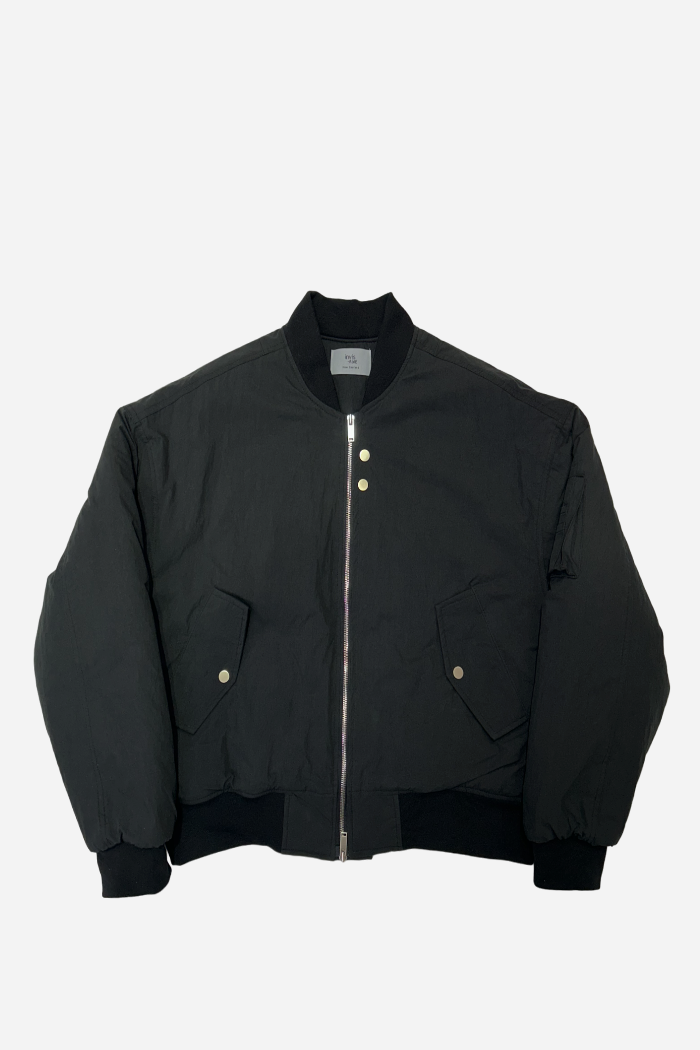 Invis-Able Midnight Bomber Jacket Black | ODD EVEN