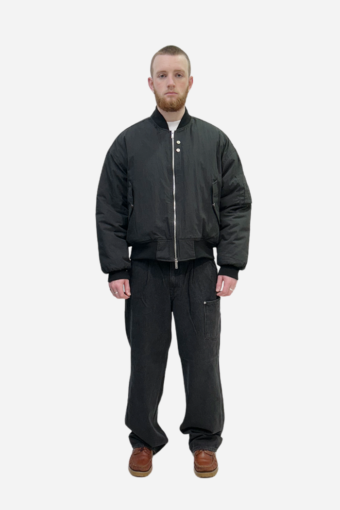 Invis-Able Midnight Bomber Jacket Black | ODD EVEN