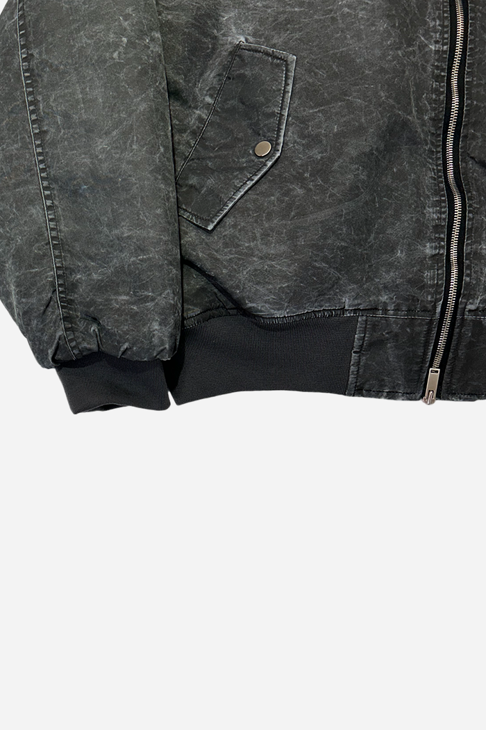 Invis-Able Midnight Bomber Jacket Charcoal | ODD EVEN