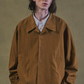 LJG Molesey Open Collar Jacket Yellow Brown