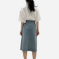 Develop Korea Nail In The Coffin Skirt Blue | ODD EVEN