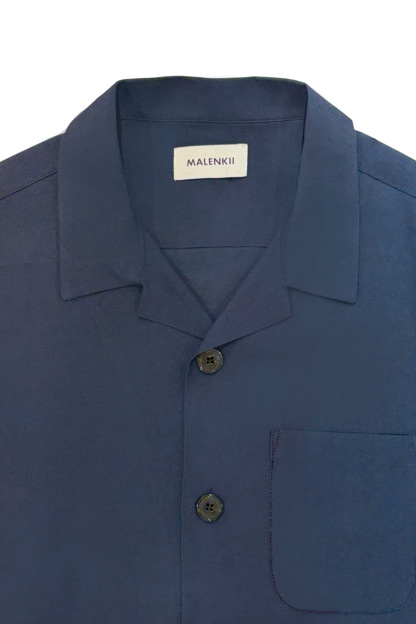 Malenkii Vacation S/S Shirt Navy