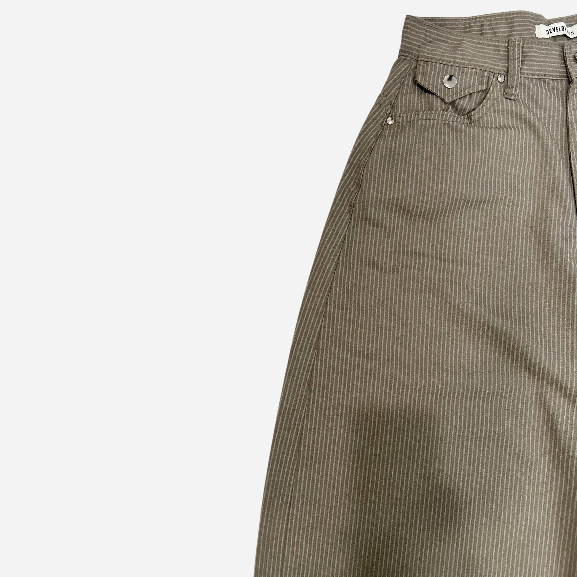 Develop Korea No Doubt Pants Olive | ODD EVEN