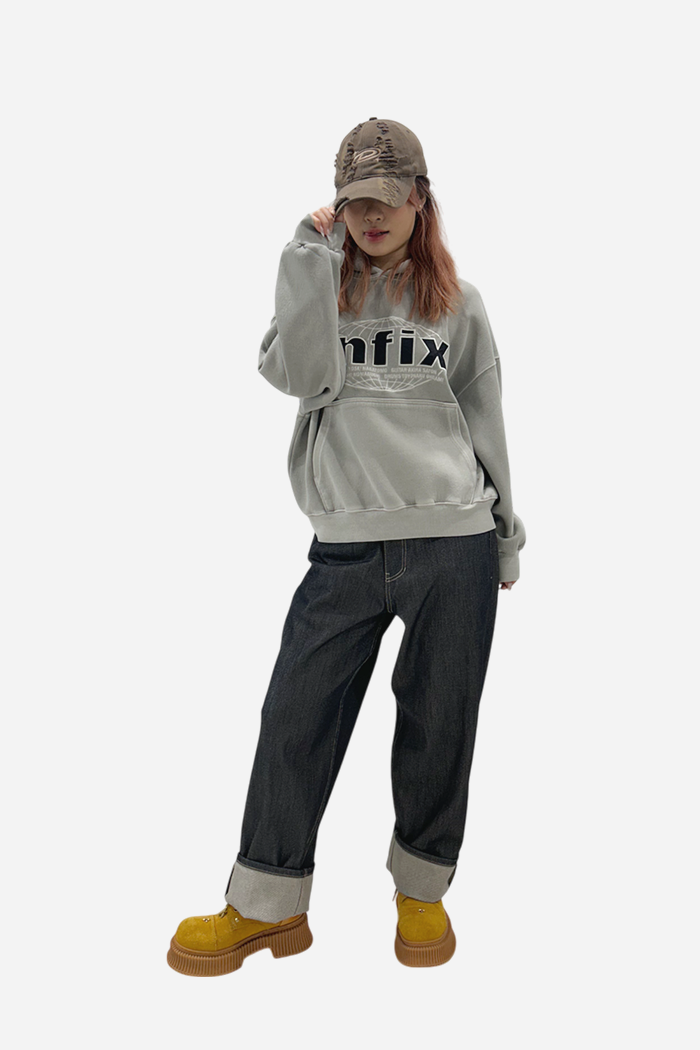 Invis-Able Nu/metal Hoodie Grey | ODD EVEN