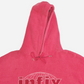 Clear Infix Nu/metal Hoodie Cherry | ODD EVEN