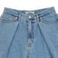 Howell Pleat Balloon Jeans Blue