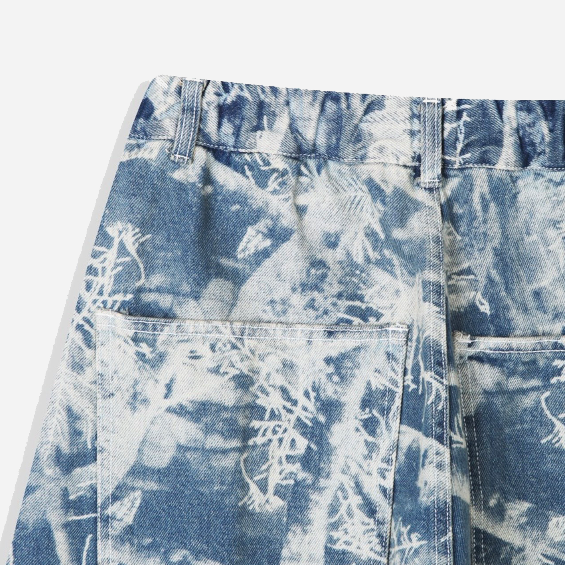 Pulse Exposure Blue Pants | ODD EVEN
