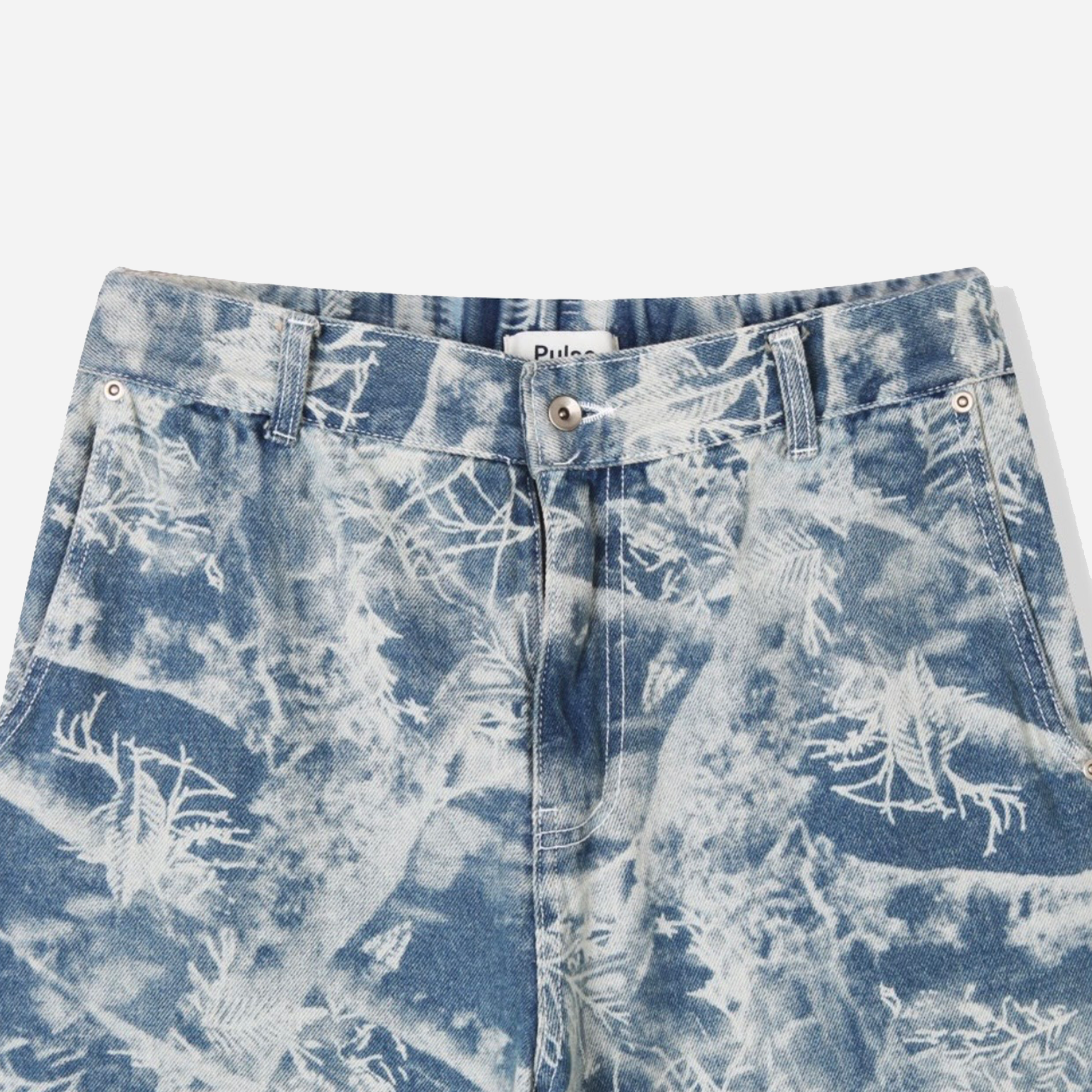 Pulse Exposure Blue Pants | ODD EVEN