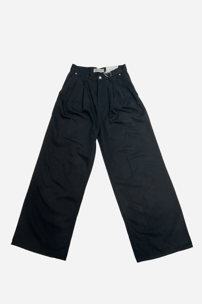 Develop Korea Rain Drop Jeans Black | ODD EVEN