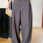 Develop Korea School Days Pinstripe Pants Grey | ODD EVEN