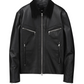Ilcorso Skulls Crop Coated Jacket Black | ODD EVEN